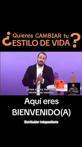 ¿Quieres CAMBIAR tu ESTILO DE VIDA? BIENVENIDO/A aquí eres Bienvenido escríbeme y te digo como #DistribuidorIndependiente  #Omnilife #Seytú