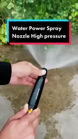 Water Power Spray Nozzle High pressure #waterpressure #fyp #foryou 