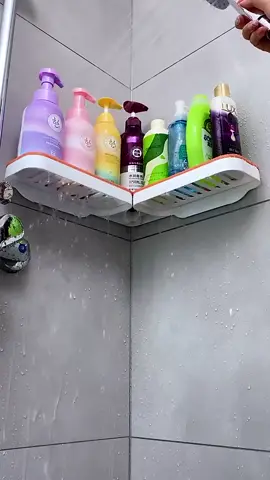 Maximize space & style with our Foldable Corner Storage Rack Hand-washing Sink - a dual-purpose wall-mounted organizer for your bathroom. #fyp #fypシ #viral #foryoupage 