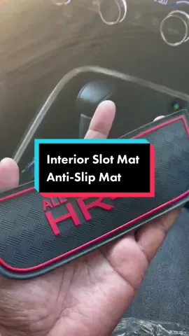 Interior slot mat untuk kereta. Lagi cantik, menarik dan padu kereta korang lepas ni. #honda #proton #perodua #hrv #hondahrv #slotmat #barangkereta 
