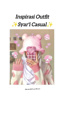 inspirasi outfit syar'i casual look #inspirasition #idea #ootdhijab #ootdfashion #outfit #syari #casual #outfitideas #outfitinspo #ootdhijab #muslim #muslimah #remaja #kekinian #foryoupage 