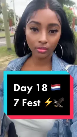 7 fest ⚡️🦅 A time was had! Gewoon lit 🔥 • • • #nustajehier #frenna #7fest #foryoupage #voorjoupagina #pabopagina #dance #enjoy #enjoylife #brownskin #80sbaby #vakantie 