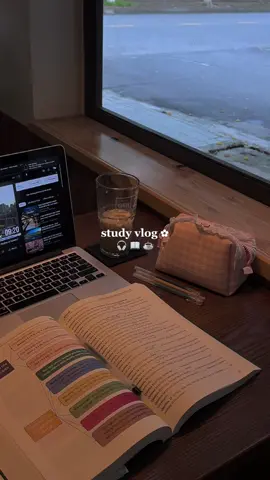 coffee study time ⋆ ˚ ꩜ ｡ ⋆ #study #studywithme #minivlog #coffeetime #aesthetic 