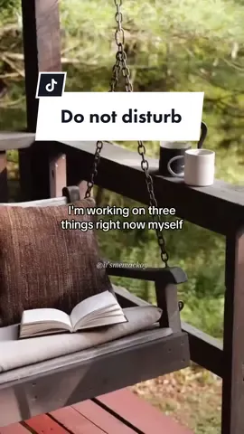 Do not disturb. #motivation #motivational #motivationalvideo #donotdisturb #leavmealone #selflove #SelfCare #selfworth #knowingyourworth #foryou #fyp #foryoupage #lovemeorleaveme #workingonmyself 