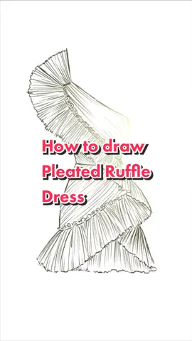 สอนนักเรียนไปเมื่อวานใน private class 🖤 สอนที่เมืองไทยถึงแค่ปลายปีนี้นะค้า ใครจะเรียนด้วยทักมาค่ะ 🇹🇭 How to draw pleated ruffle dress. Procreate drawing process timelapse. More Procreate fashion drawing tutorials on my Patreon 😎 #procreateart #procreatetutorials #digitalart #procreatetimelapse #fashionillustration #procreatefashionillustrator #procreatefashiondesign #howtodraw #procreate #howtodrawdress #tiktokuni #fashionschoolstudent #fashiontiktok #tiktokuni #tiktokuni_th #fashionclass #drawingtutorial