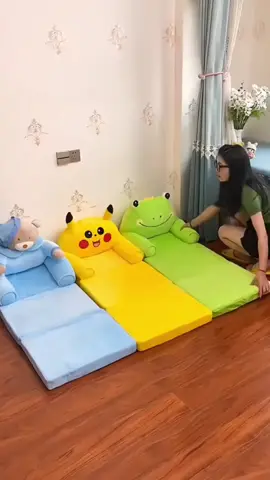 sofa anak lipat kasur #fyp #sndstore #barangunik #sofaanak 