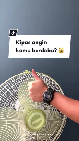Coba deh cek kipas angin kamu, perlu dibersihin nggak? 🙀🍃 #tipsbebersih #tipsbersihinkipas #bersihinkipas #kipasangin #tipsrumah #livingloving #fyp 