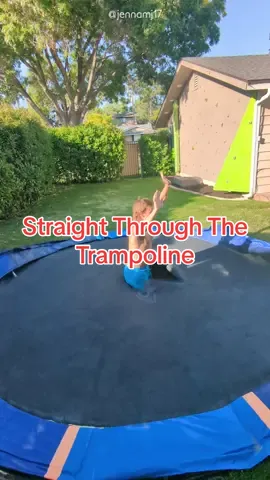 One jump too far🤣 #fail #trampoline #fyp 