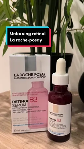 Come with me to unboxing retinol by @La Roche-Posay #skincare #gesicht #retinol #B3 #larocheposay #cuidadodelapiel #retinolb3serum #serum #beauty #acne #wrinkles #face #iloveskincare 
