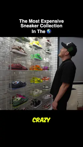 🌎 The MOST Expensive Sneaker Collection in the World 🌎 @BigboyCheng  #fyp #foryou #sneakers #sneakerhead #sneakernews #sneakerscollection #fashion 