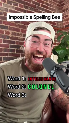 Part 2 of the Impossible Spelling Bee