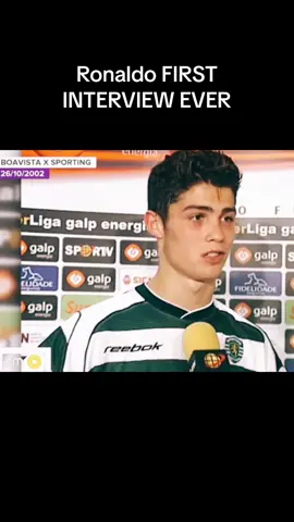 Ronaldo first interview ever #cristianoronaldo #ronaldo #portugal #fypシ #pourtoi #portugues #sporting #fyp 
