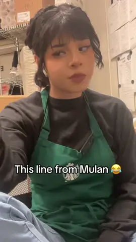 #animated #animatedexpressions #mulan #mulandisney #disney #baristafun #offtheclock #barista 
