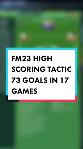 FM23 HIGH SCORING TACTIC!  #FM23 #fyp #footballmanager #trend #fm #makemefamous #fmsargentina #foryoupage 