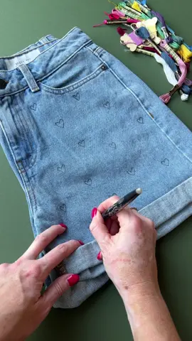 Keeping it cute 💕 . . #upcycledclothing  #upcycledfashion  #embroideredflowers  #embroideredclothing  #embroidereddenim  #embroideredclothes  #embroideredflorals  #learntoembroider  #mindfulart  #slowstitching  #sewingproject  #embroiderypatterns  #bordadolivre  #createdtocreate  #diycrafts  #slowcraft  #dmcthreads  #dmcembroidery  #springflowers  #embroiderydesign  #beginnerembroidery  #embroiderywork  #denimembroidery  #sustainablefashion  #embroiderhappyhoops  #embroiderytutorial  #embroideryprocess  #embroideryproject  #handsew 