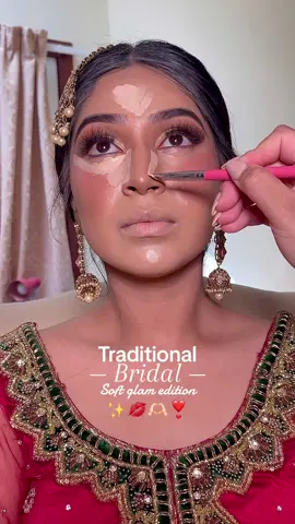 RED BRIDAL GLAM PROCESS✨❣️🫶🏻 Taking 2023/2024 bookings now!  #bridal #bridalmakeup #makeupartist #londonmua #londonbridalmua #redbride #fyp 