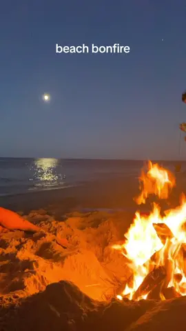 summer means bonfires on the beach 🔥 #summernights #fyp #bonfire #bonfirenight #beachbonfire #beachnights #fire #smores #jerseyshorebestmoments #jerseyshore #nj #monmouthcounty #monmouthcountynj 