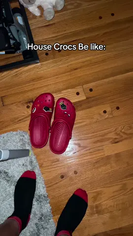 ONLY IN THE HOUSE CROCS!!! #f #fyp #foryoupage #foryou #fypシツ #crocs 