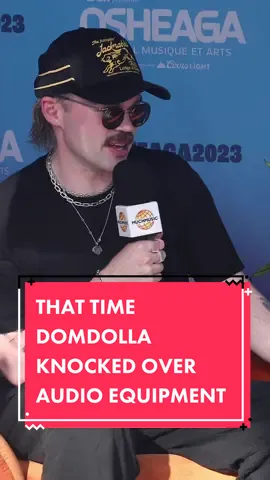 #DomDolla telling us the other side of the story just makes this funnier 😂 #Osheaga2023 #Festival 