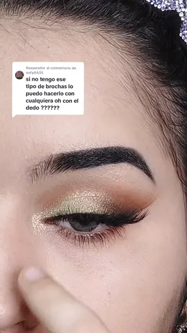 Respuesta a @sofy0435 Maquillaje hermoso solo con los dedos sin brochas✨️tutorial espero les guste#maquillajedeojos #tutorial #makeup #maquillaje 