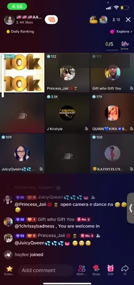 On 8/6/23 aaxp livestream 10k target 