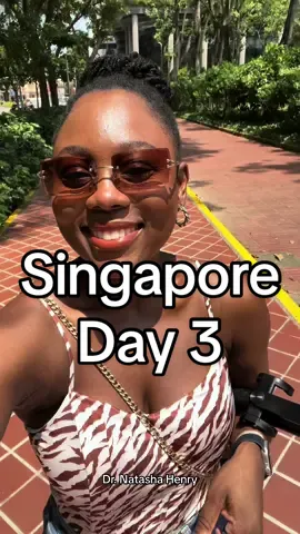 Day 3 in singapore involed me mindlessly roaming the city while being captivating by its beauty !  #travel #singapore #grwm #drnatashahenry 