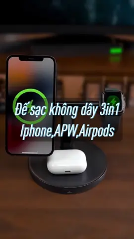 BASEUS: Đế Sạc Không Dây Từ Tính Thông Minh Baseus Swan 3-in-1 Wireless Magnetic Charging Bracket 20W Universal version(IPhone + Apple Watch + Airpods) - Baseus Swan thế hệ mới cho phép bạn sạc cùng lúc 3 thiết bị IPhone , Apple watch , Airpods cực kỳ tiện lợi. Đế sạc không dây này còn được trang bị công nghệ sạc nhanh Magsafe giúp nạp năng lượng cho các thiết bị một cách nhanh chóng. - Baseus Swan sở hữu thiết kế khá nhỏ nhắn cùng một tone màu đen vô cùng sang trọng. Với vỏ ngoài hoàn thiện từ nhựa cứng PC và hệ thống đèn báo sạc an toàn và thuận tiện khi sử dụng. - Trang bị 2800Gs lõi từ mạnh mẽ với lực hút mạnh và chắc chắn giúp căn chỉnh chính xác vị trí tối ưu nhất cho bộ sạc để sạc siêu nhanh cho điện thoạị. Lực hút nam châm mạnh và bề mặt bám dính an toàn và chống trượt, chống rơi. - Cuộn cảm ứng từ được nâng cấp mới phạm vị hiệu quả lớn hơn giúp bạn có thể đặt sạc điện thoại ở chiều ngang và dọc tùy ý. Giúp điều chỉnh góc nhìn tốt nhất. Điều chỉnh góc độ lên đến 20 º phù hợp xem video giải trí . - Baseus Swan được cải tiển rất lớn cấu trúc sạc bên trọng so với mẫu cũ giúp máy không bị quá nhiệt khi sạc, điện thoại luôn giữ ở nhiệt độ trung bình khi đang nạp pin. Đây là cải tiến mới nhất của Team Baseus áp dụng thành công trong công nghệ Magsafe mà ít hãng hiện nay có thể làm được. #baseus #giáđỡ #giáđỡđiệnthoại #stand #holder #phone #kimloai #metal #foldable #gấpgọn #côngnghệ #congnghe #xuhuong #xhuong #xh #xuhuongtiktok #xuhuong2023 #xuhuongtiktok2023 #xuhuongcongnghe #xuhuongcongnghe 