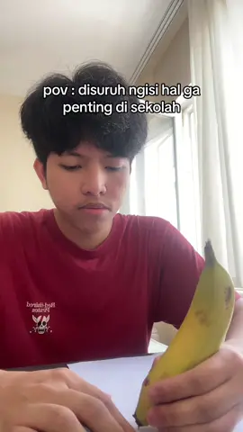 buang buang waktu aja 