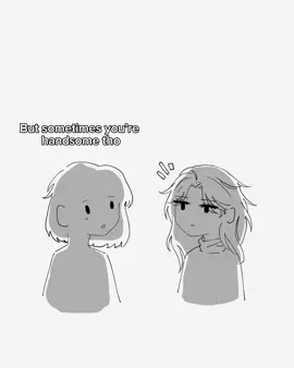 When they call me handsome instead of pretty #handsome #genderswap #beautiful #drawings  #originalcharacter #oc #artist #drawingchallenge 
