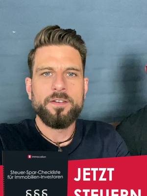 Steuerspar-Checkliste für Immobilien-Investoren