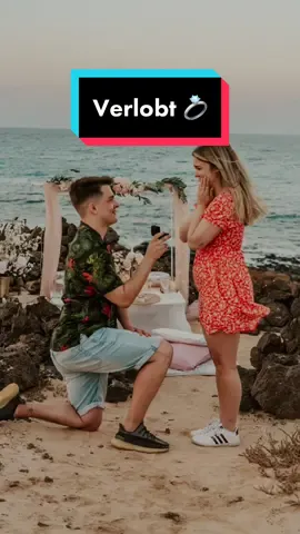 I said yes 💍😭❤️ Insta: mondwika #isaidyes #proposal #verlobung 