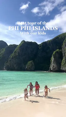 I still cant get over how beautiful it is here  #phiphiislands #thailandwithkids #familytravel #longervideos 