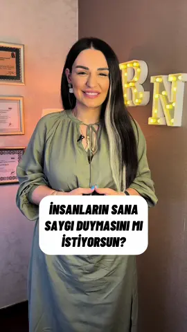 Bu söylediklerimi mutlaka uygulayın. #psikologrojinnazik #psikoloji #ankarapsikolog #saygı