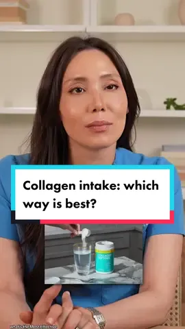 Collagen production in your skin is best achieved with topical products that promote collagen growth, such as retinoids, vitamin C and antioxidants, peptides, and growth factors. Topical collagen is great at hydrating, but doesn't really contribute to collagen production. Oral collagen supplements need more research to determine their effectiveness, but I think there is definitely some promise. The two products I mentioned that support collagen production are by @SeroVital and @Biosil  #collagen #collagenproduction #collagensupplement #skintok #retinoid #vitaminc #antiaging #skincare #skintips #smoothskin #glowingskin #derm #drmamina 