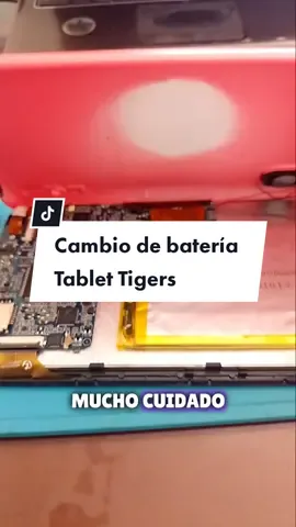 Cambio de batería Tablet Tigres #tablet #tigers #bateriatablet #cambiarbateria #tecnologia #tallertech 