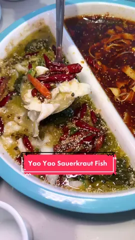Do you like Chinese Sauerkraut fish? There’s a new Suan Cai Yu concept that recently opened in Vivocity, @yaoyaosg. This award-winning brand hails from China, where it has over 60 outlets.  • Their signature Sauerkraut fish consisted of thinly sliced fish cooked with 24-days fermented sauerkraut and a 8-hour boiled broth. I enjoyed this dish! Interestingly, you can also order a XXL Crispy Youtiao to dip into the broth. First time eating youtiao with Suan Cai Yu but it worked! • This restaurant also offer a yummy Peking Duck, as well as other dishes such as Chilled Lettuce with Sesame Sauce (refreshing!), Sour and Spicy Organic White Fungus.  • • • @Brand Cellar #singaporefoodie #singaporetiktok #singaporetrending #singaporelife #singaporefood #singaporean #singaporetiktokers🇸🇬 #sgfoodies #sgfood 