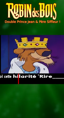 Robin Des Bois - Scène 01 03/03 Double Prince Jean & ! Voix Originale Française : Philippe Dumat & Roger Carel #robindesbois#disney#doublagedevoix#doublagefun#doublage#banderythmo #banderythmodisney#acting#dubbing#vf#fandub#animation #doublageanimaux#doublagevoixfrançaise#waltdisney#disneyplus