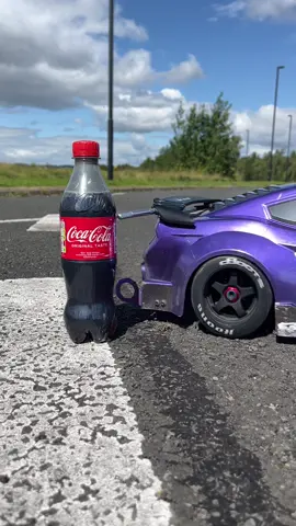 Trying to slice the bottle! #satisfying #trickshot #cars 