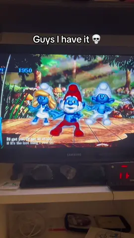 Is this too niche #boomshackalacka #smurfs #justdance #justdancesmurfs #fypシ #dance #dancer #wii 
