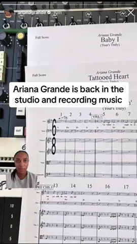 The way I screamed when I saw these posts #greenscreen #arianagrande  #yourstruly #honeymoonavenue #tattooedheart #arianagrandemusic 