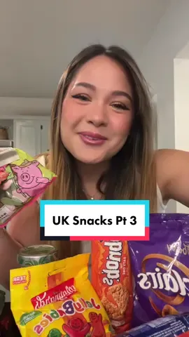 Trying more UK snacks I have never tried before! Part 3 #uk #uksnacks #uktastetest #ukfoodie #internationalsnacks #barleywater 