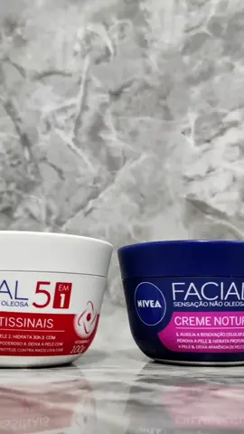 Creme Facial NIVEA 100g - Antissinais - Nutritivo - Noturno  - Gel Fresh - Pele Negra - Lata 56g#achadinhosshopee 