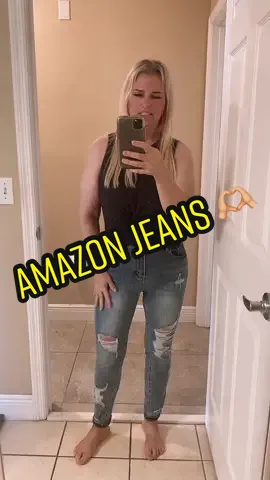 First time ordering jeans off #amazon #amazonhaul #fyp #boyfriendjeans #fypシ #rollingstones #skinnyjeans #amazonjeans 