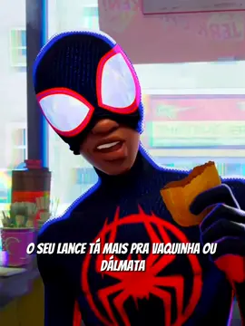 Miles conhecendo o mancha #homemaranhaatravesdoaranhaverso #homemaranhaatravésdoaranhaverso #milemorales 