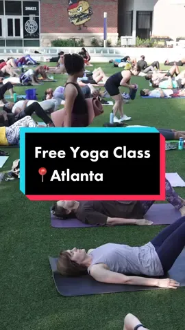 Namaste🧘‍♀️ Ready to align your mind, body and soul for FREE? Kaiser Permanente has you covered with their yoga class at the Plaza Green at the Battery.💫  Free Yoga Class: 🗓️ Select Mondays (non-gamedays) ⏰6:30 p.m. 📍Plaza Green at The Battery Atlanta Tag your yoga partner below ⬇️ #Sponsor #accessatlanta #thingstodoinatlanta #atl #atlanta