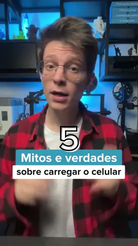 Hoje vamos desvendar alguns mitos e verdades sobre o carregamento do seu celular! O que você achou deles? Me diz nos comentários!