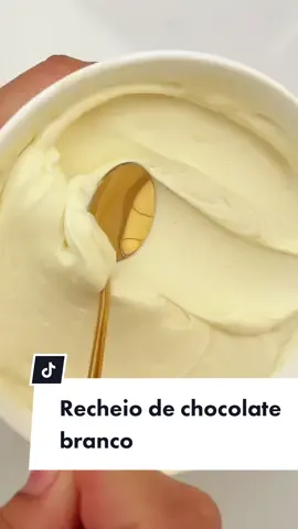 400g leite condensado  100g chocolate branco  60g Nata  220g creme de leite  160g Leite ninho  #confeitaria #r#recheioc#cakesb#bolos