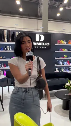 Recap of our first day at the MAGIC trade show for @D’Amelio Footwear 