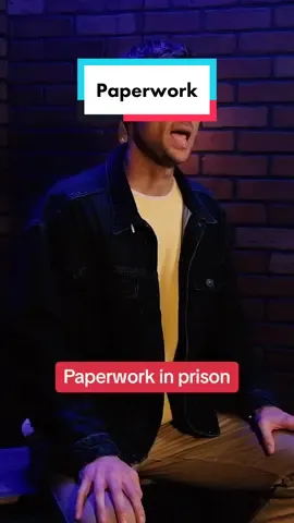 Good paperwork is a must in prison. #johnnymitchell