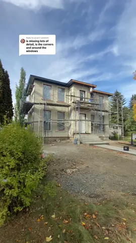 Replying to @Lucas  my little chateau 😂 I tried to keep the details and framing as classic as possible, I didn't want to overwhelm the exterior and regret it. I wanted the focus to be on the windows. However, I will be adding the steel framing to the windows when I find the right person to do it. As well as custom 